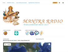 Tablet Screenshot of mantraradio.eu